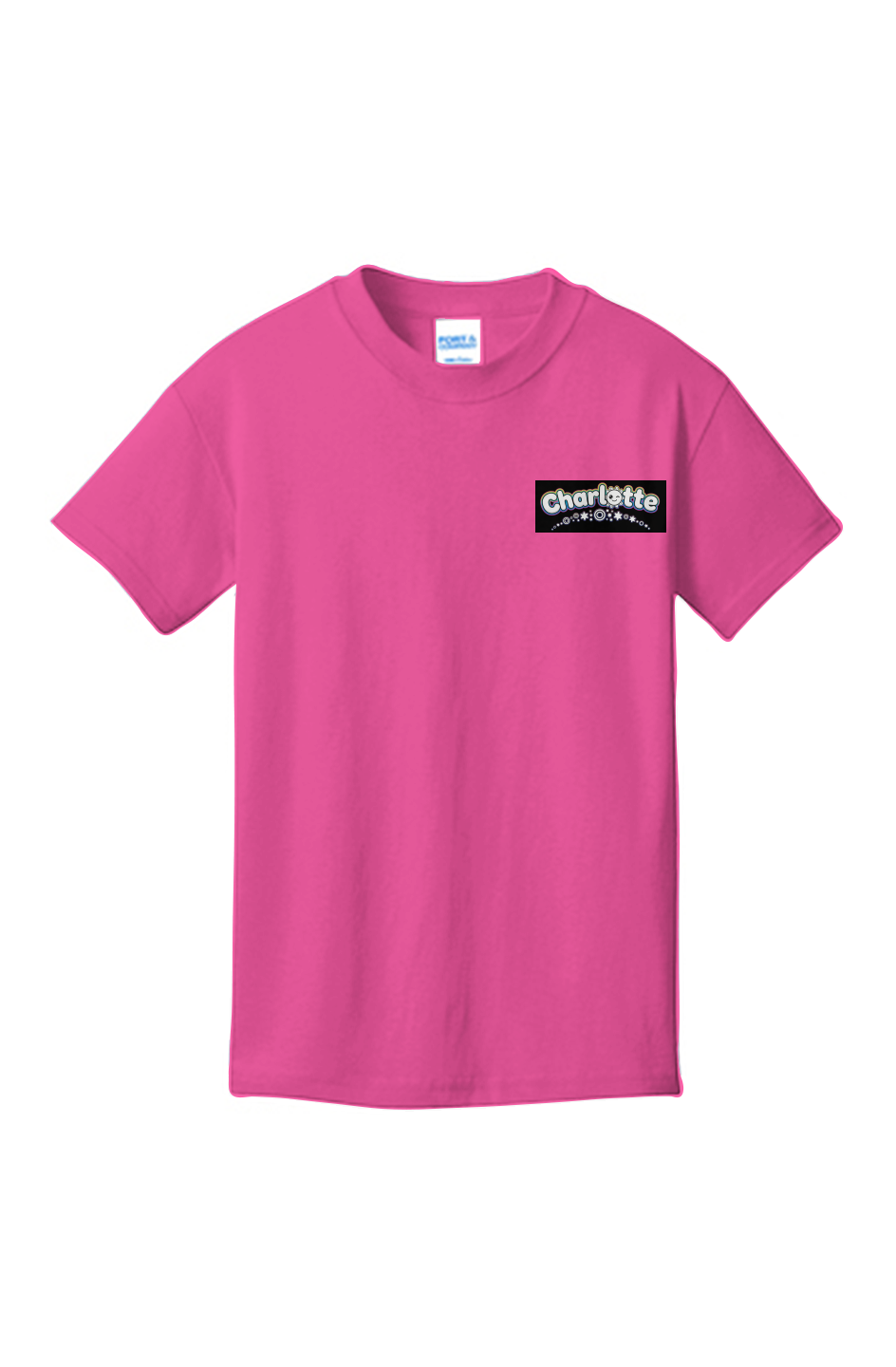 Charlotte Youth Core Cotton Tee