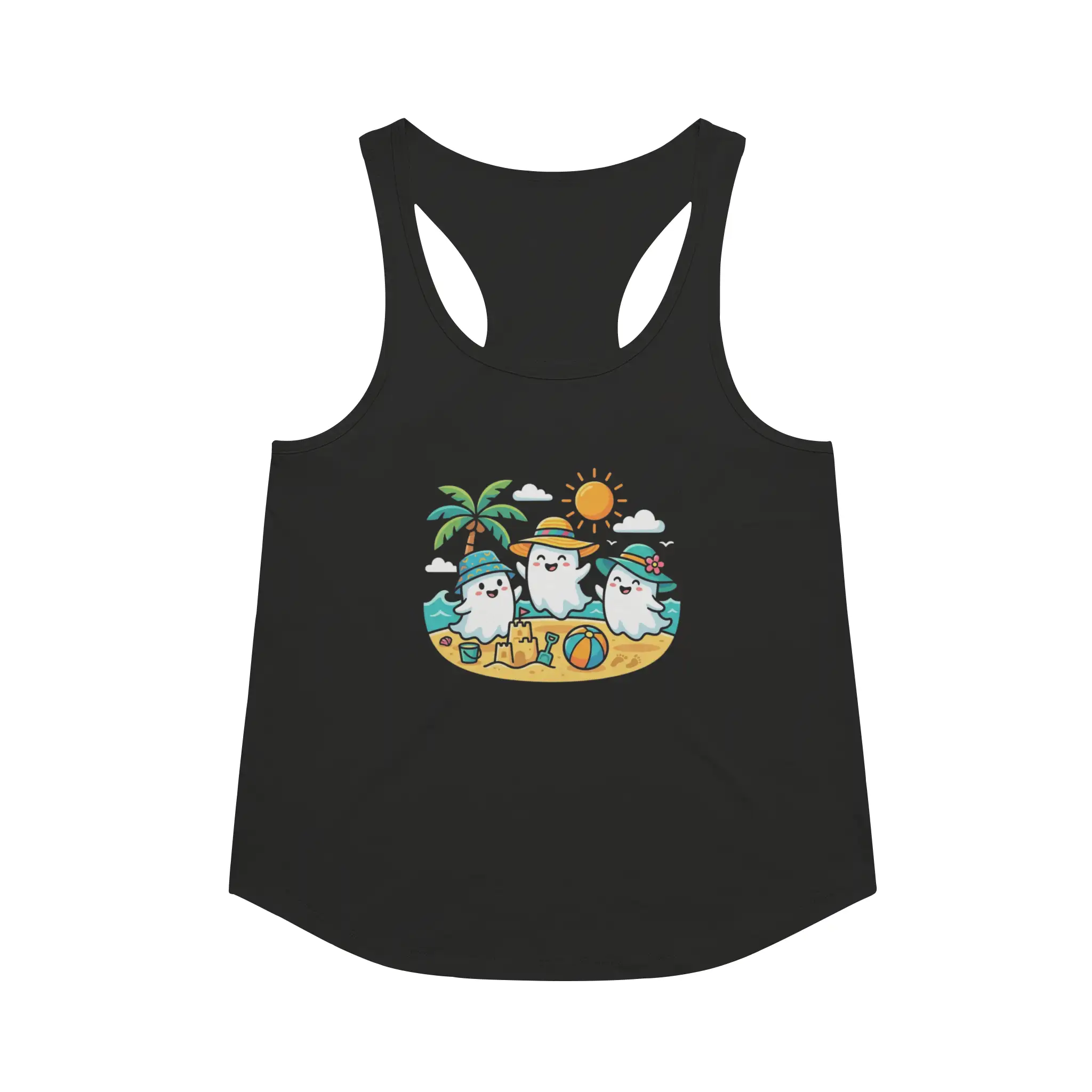 Spooky Sand Castles Tank Top
