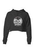 Camp Spooky Crop Hoodie