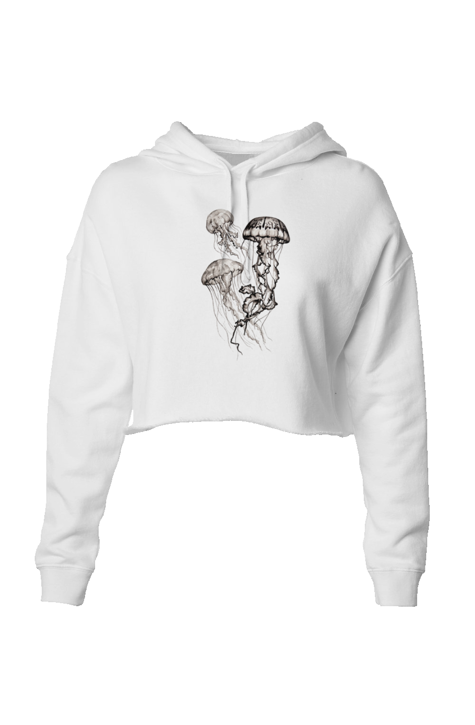 Jellyfish Crop Hoodie