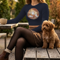 Spectral Fall Fun Long Sleeve Crop Top