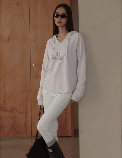 Moonlit Manta Women's Lightweight Hoodie